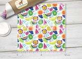 Tropical Fruits Adhesive Vinyl 1008